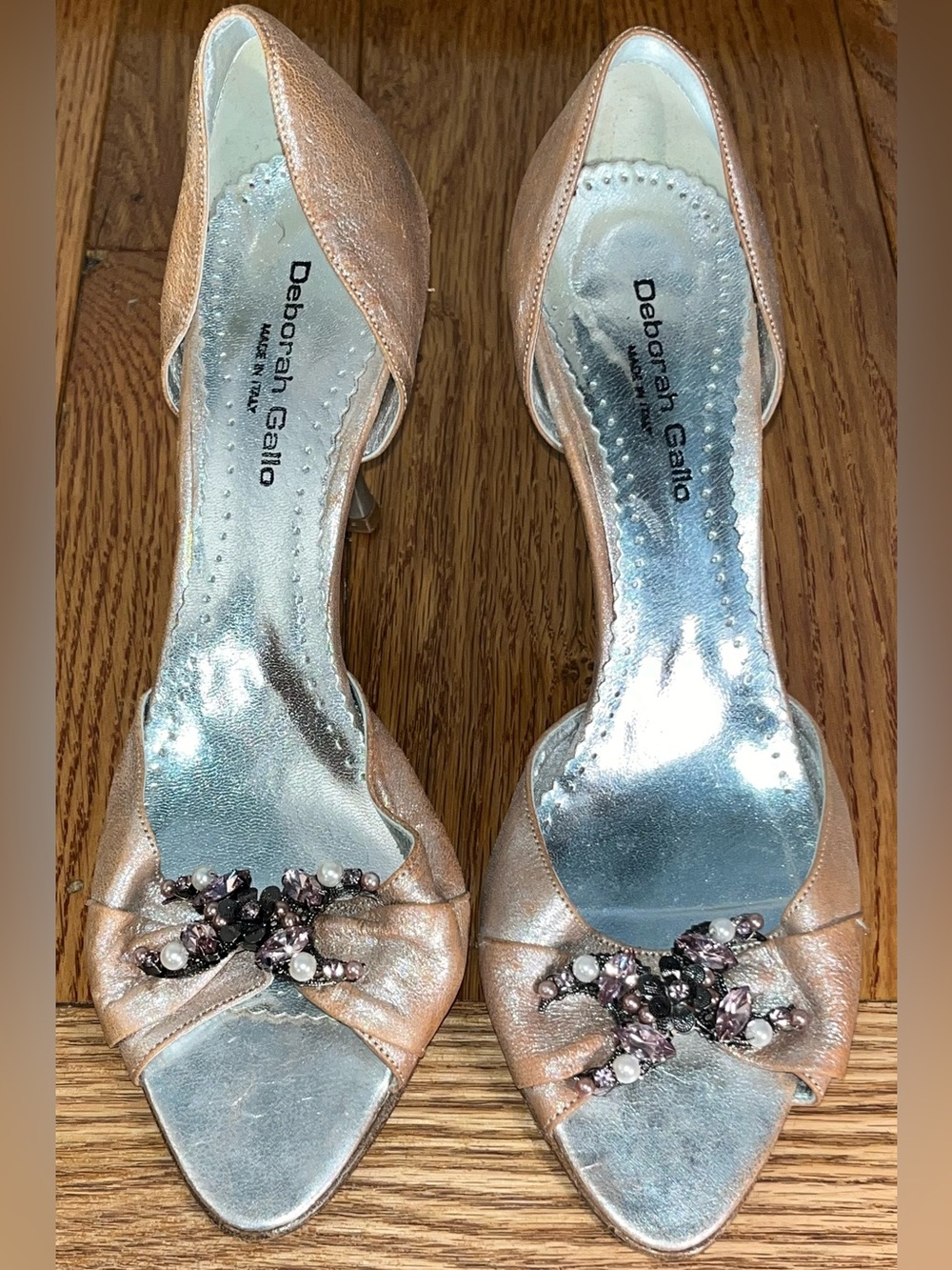 Vintage Italian Leather Dorsay pumps